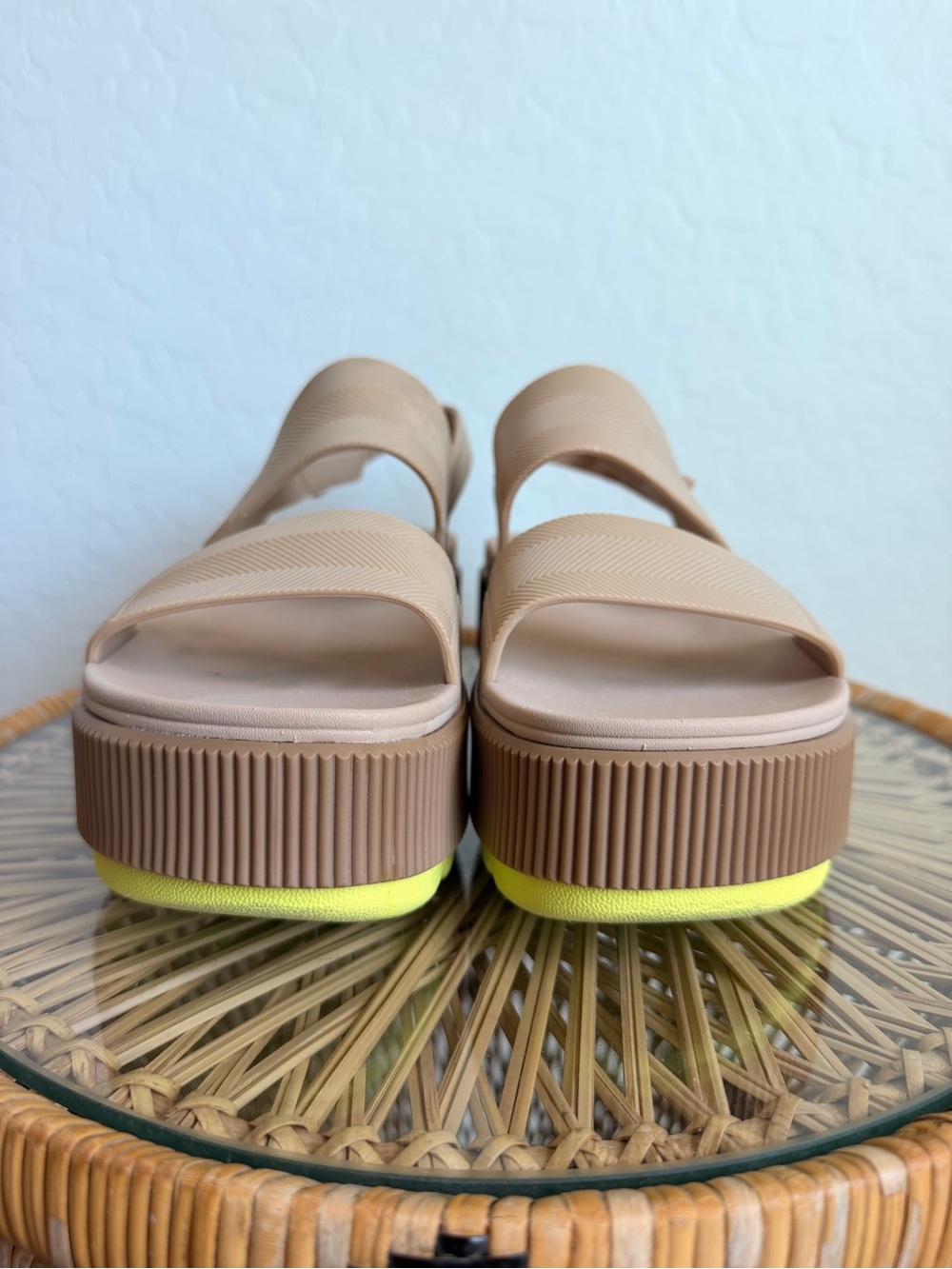REEF Water Vista Higher Platform Sandals - Picture 3 of 9